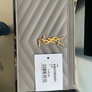 New YSL cash wallet